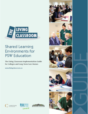 Cover of Living Classroom Implementation Guide